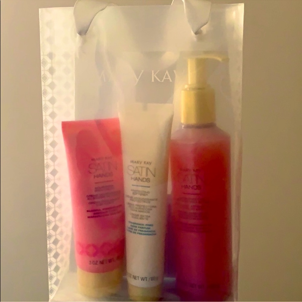 Mary Kay Skincare Set - Pink, White, Yellow